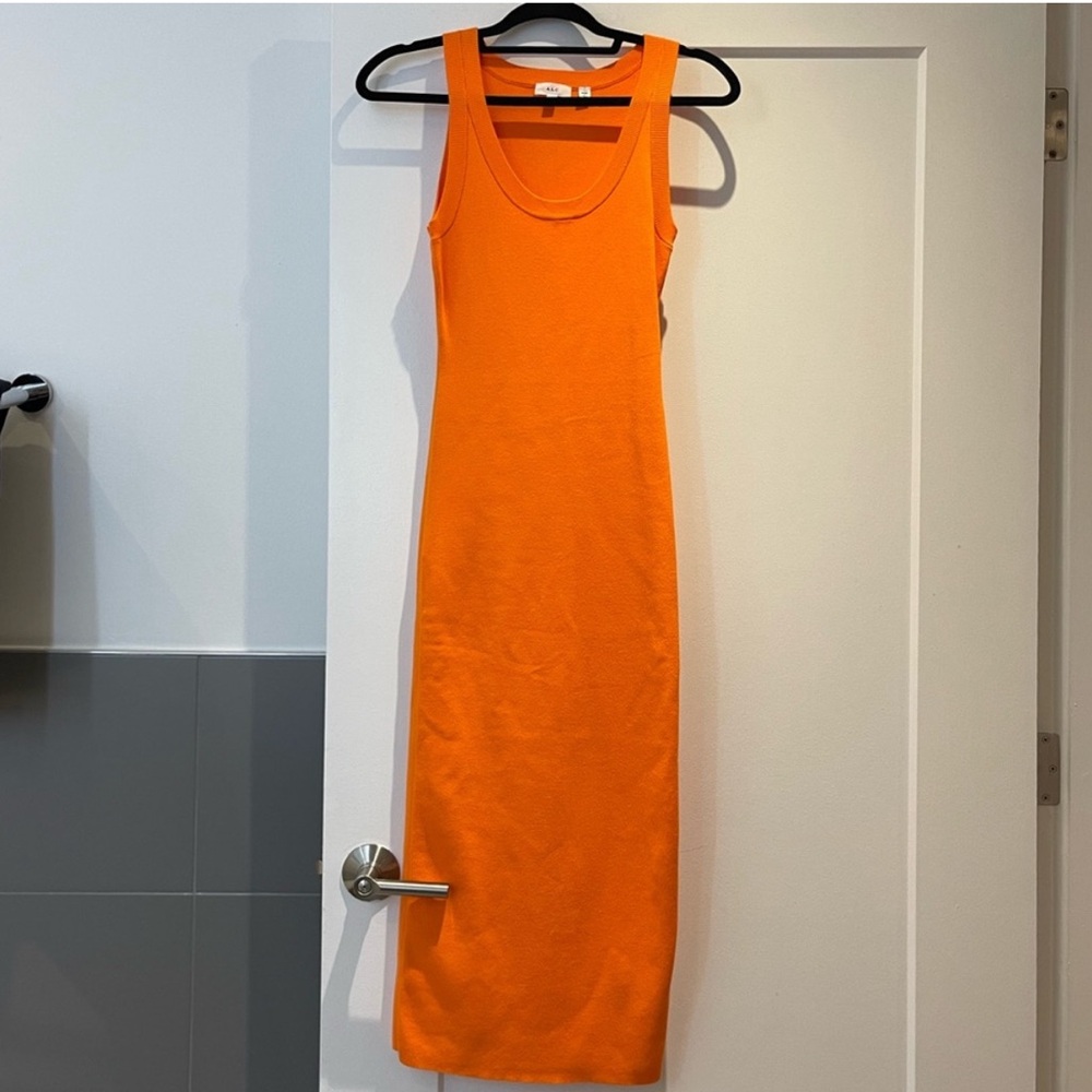 A.L.C. Vibrant Orange Dress - Picture 3 of 10